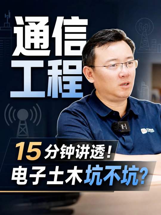 通信工程：网传电子土木？15 分钟完整解析 #通信工程 #大学专业 #志愿填报 #工科