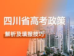 四川省高考政策解析及填报技巧