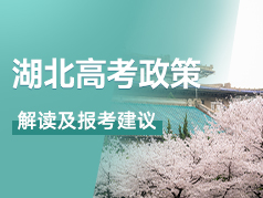 湖北高考政策解读及报考建议